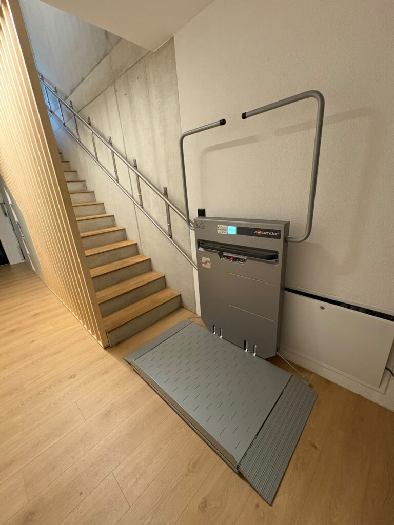 LSM Mobility Plateforme élévatrice pour escalier avec rampe d'accès